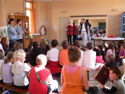 présentation à l'école